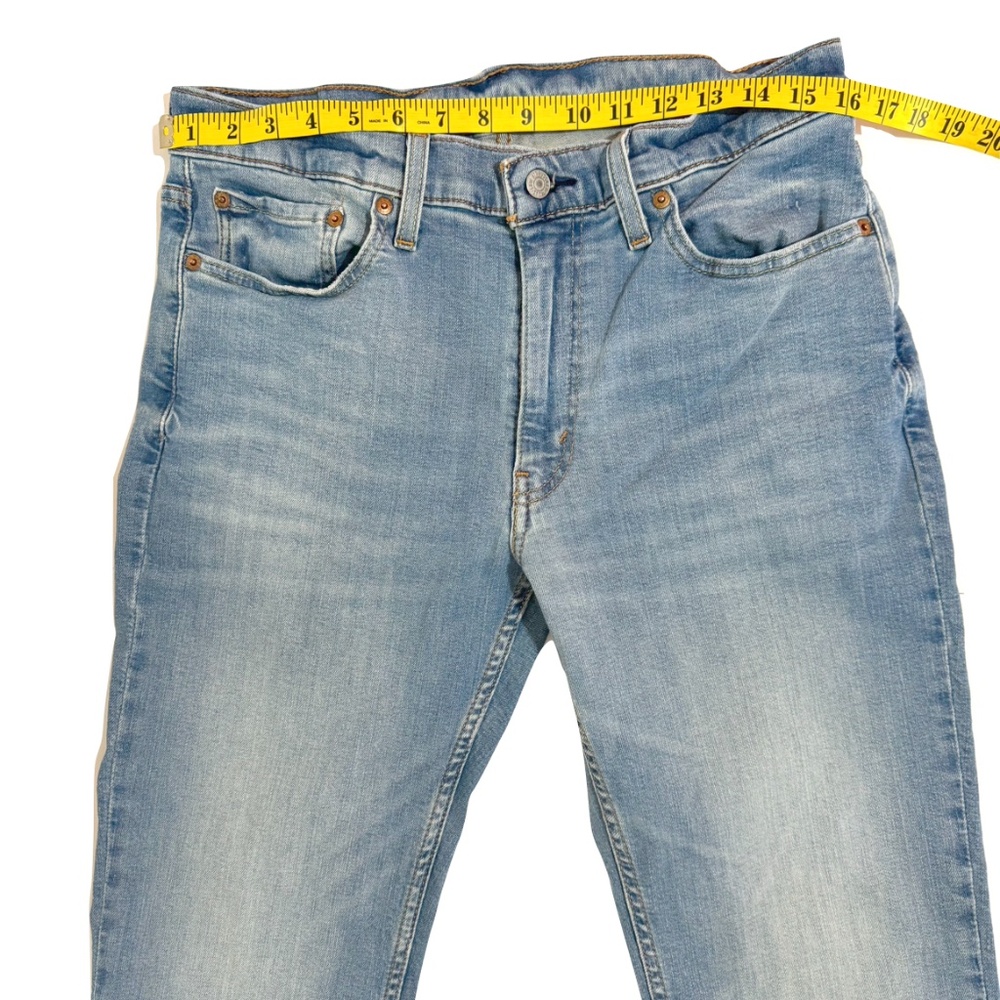 Levi's 514 Straight Fit Men's Jeans Size 33x30 Medium Wash - Picture 6 of 13